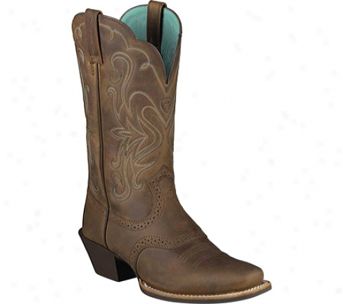 "ariat Legend 11"" (women's) - Distressed Brown Full Grain Leather"