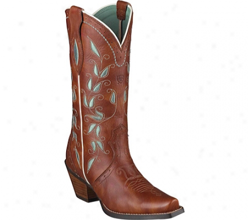 Ariat Sonora (women's) - Red Chestnut Full Grain Leather