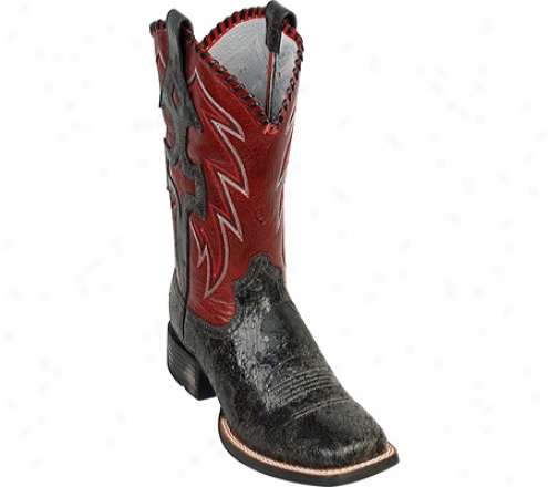 Ariat Whip Lash (women's) - Punchy Black/black Ruby Full Grain Leather