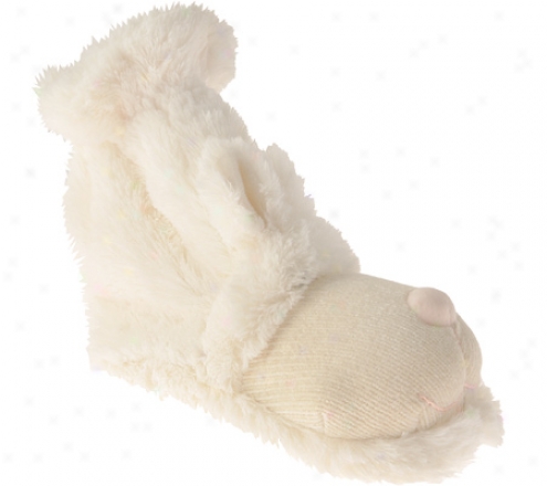 Aroma Home Fuzzy Slipper Socks - Bunny