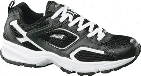 Avia A5015w (women's) - Blck/white/chrome Silver