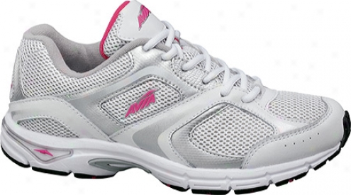 Avla A5023w (women's) - White/chrome Silver/zuma Pink