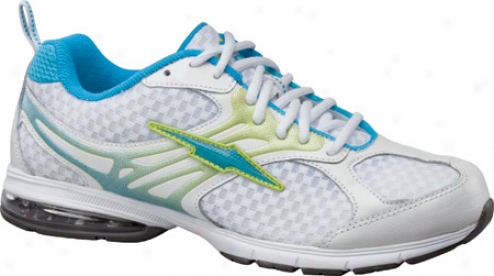 Avia A5228w (women's) - White/detox Blue/wild Lime