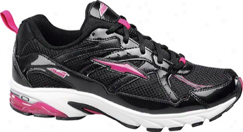 Avia A5240w (women's) - Black/zuma Pink/chrome Silver/white