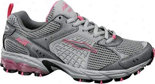 Avia A5684w (wkmen's) - Dusk Grdy/metallic Steel Grey/zuma Pink