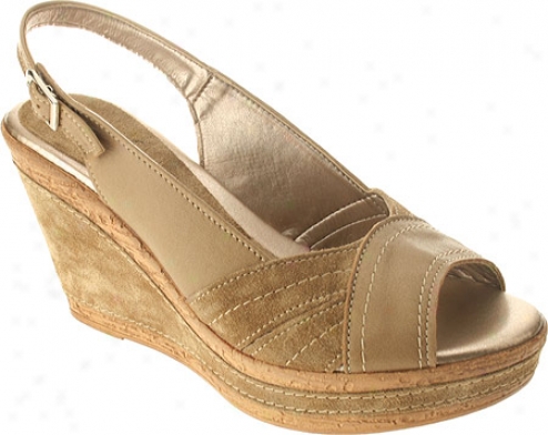 Azura Cristalle (women's) - Beige Leather