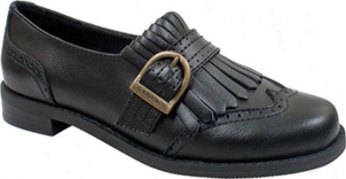 Bass Benson (women's) - Black Atanado Leather