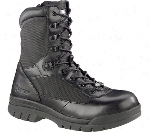 "bates 8"" Steel Toe Side Zip E02720 (women's) - Black"