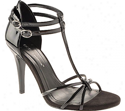 Bcbgsneration Toledo (women's) - Black Patent/suede