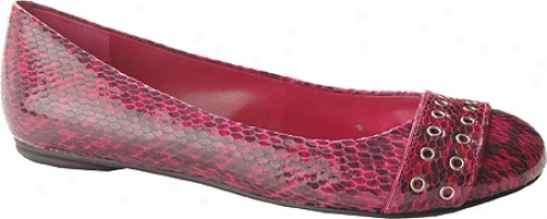 Bcbgirls Gafnit (women's) - Rose Red Printed Snake