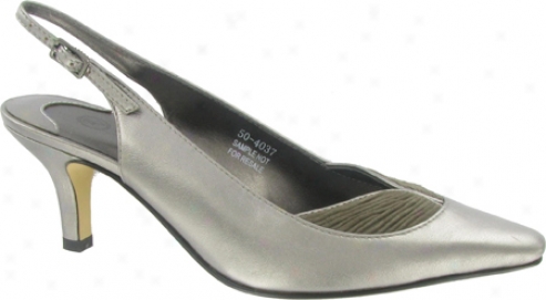 Beola Vita Classical (women's) - Pewter Kidksin/suede