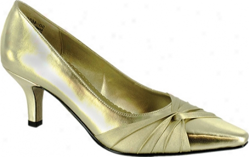 Bella Vita Geyser Ii (women's) - Gold Metallic/satin