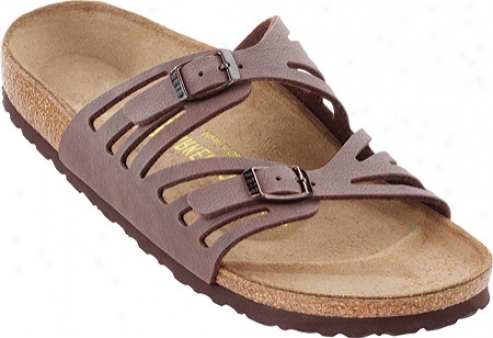 Birkenstock Granada Birkibuc (women's) - Mocha