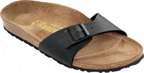 Birkenstock Madrid (women's) - Blavk Birko Flor