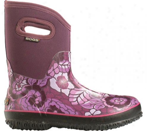 Bogs Classic Mid Lanai (women's) - Purple