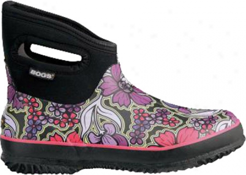 Bogs Classic Brittle May Flowers (women's) - Blck