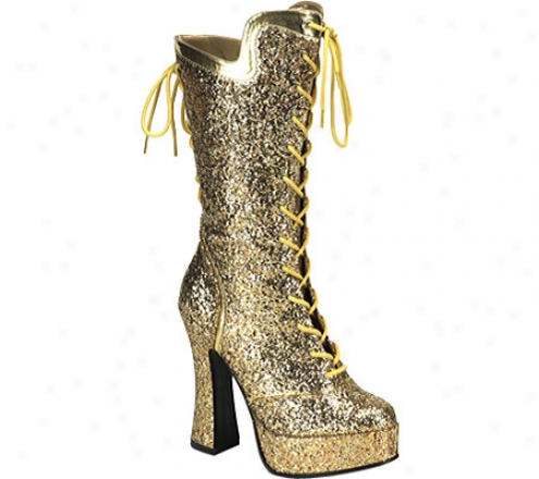 Bordello Courtess 1025g (women's) - Gold Glitter