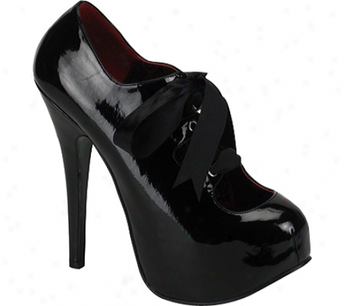 Bordello Teeze 09 (women's) - Black Patent