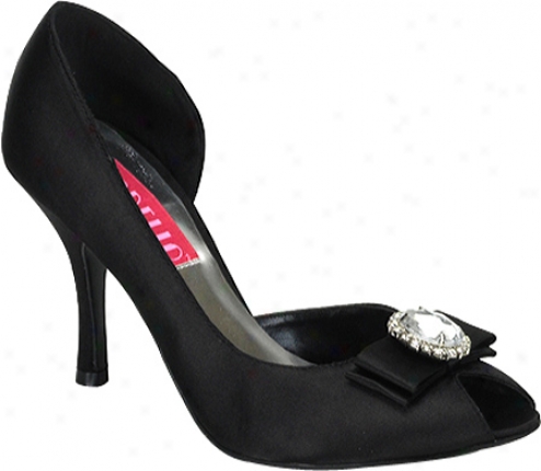 Bordello Violette 05 (women's) - Black Satin