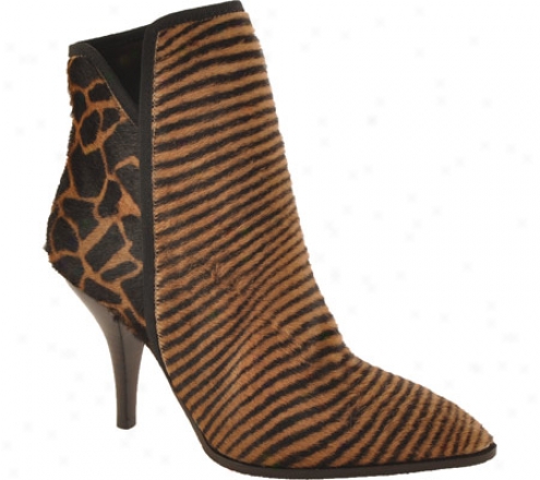 Bruno Magli Benna (women's) - Brown Zebra/giraffe Print Pony Hair