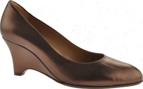 Bruno Magli Dorotae (women's) - Dark Brown Metallic Nappa