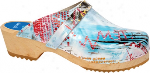 Cape Clogs City Scape - Blue/multi