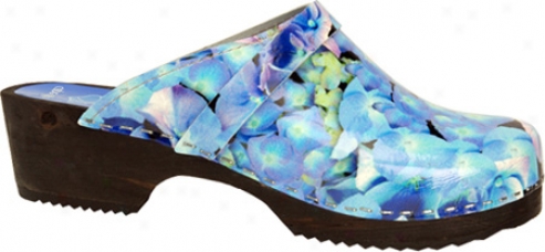 Cape Clogs Hydreangea - Blue/multi