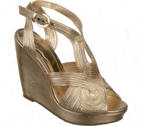 Carlos By Carlos Santana Chord (women's) - Platino Crinkle Metallic Polyurethane