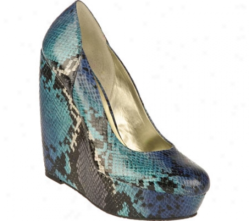 Carlos By Carlos Santana Fate (women's) - Blue Snake Polyurethane