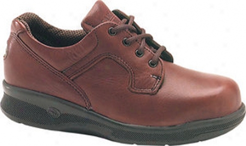 Carolina Doemstic Esd Nature Toe Oxford-burnt Maple Leather (women's)