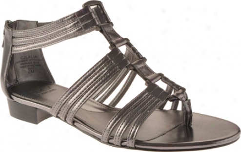 Circa Joan & David Lalia 3 (womem's) - Pewter Synthetic