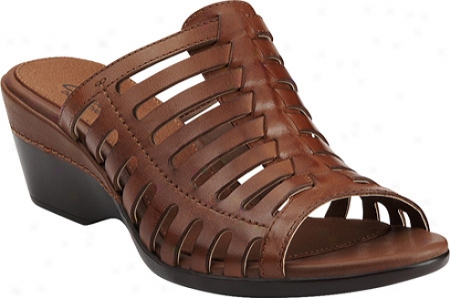 Clarks Bermuda Tiki (women's) - Tan Leather