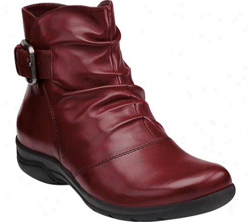 Clarks Chris Sydney (women's) - Burgundy Leather