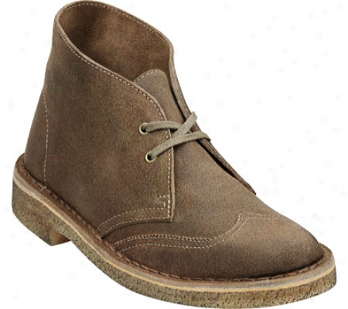 Clarks Desert Wing (women's) - Taupe Distressed Suede