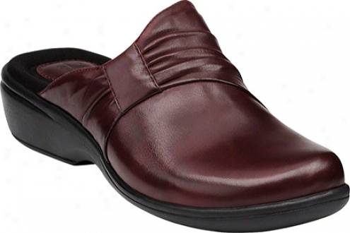 Clarks Ruthie Anna (women's) - Burgundy Leather