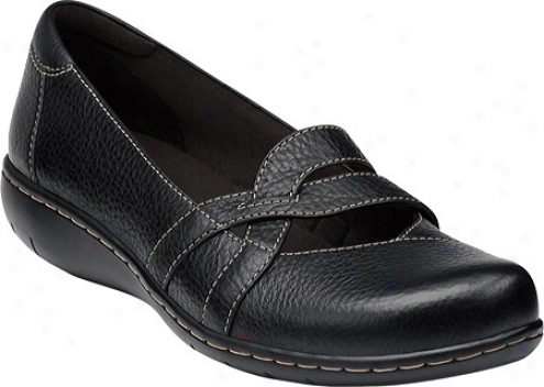 Clarks Sixty Cruise (women's) - Black Tumbled Leather