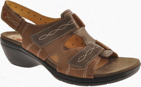 Clarks Un.galley (women's) - Smokey Brown Nubuck/antique Brass