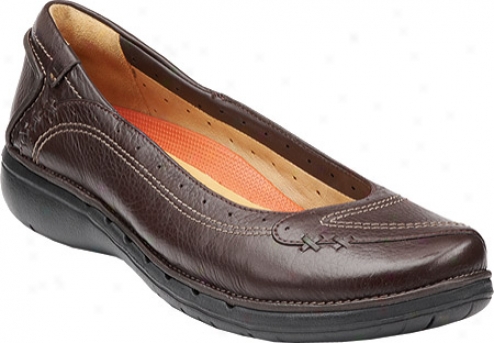 Clarks Un.memoir (women's) - Dark Brown Leather