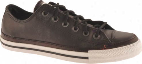 Converse Chuck Taylor All Star Leather Ox - Black/grey