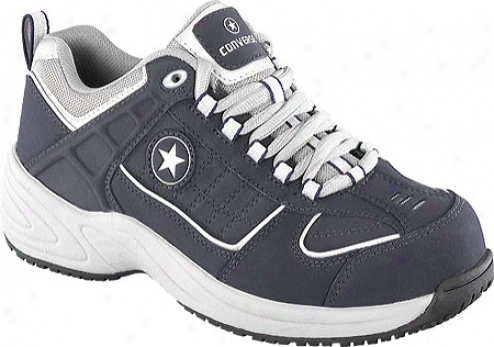 Converse Work C182 (women'a) - Navy Blue/silver