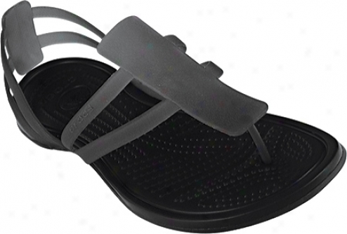 Crocs Adrina Strappy Sandal (women's) - Black/black