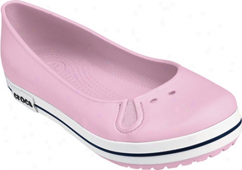 Crocs Crocband Flat (women's) - Bubblegum