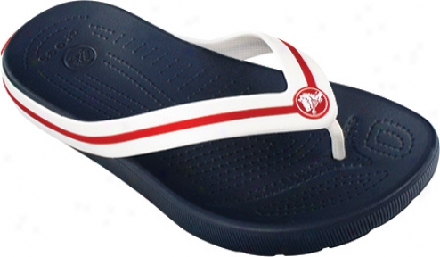 Crocs Crocband Flipswitch - Navy/white