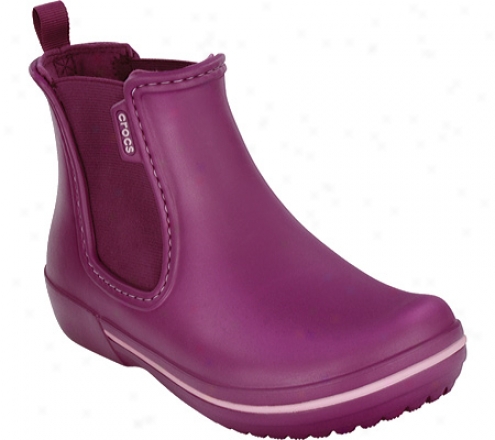 Crocs Crocband Hi Lined (women's) - Plum/plum