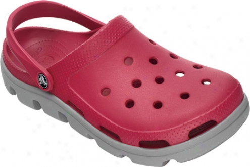 Crocs Duet Sport Clog - Raspberry/light Grey