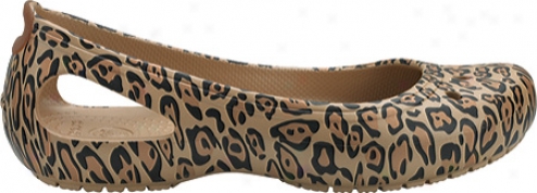 Crocs Kadee Leopard (women's) - Gold/black