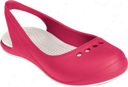 Crocs Skylar Flat (women's) - Watermelon/oyster