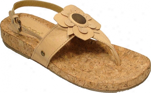 Cudas Rola (women's) - Tan Leather/cork