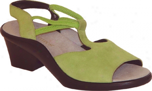 Curvetures Jeri 661 (women's) - Lime Suede