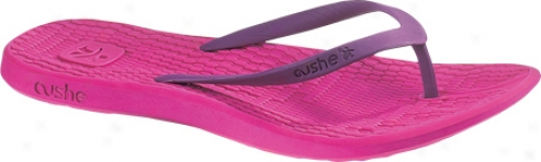 Cushe Manuka Fossil-flop (women's) - Raspberry/blackcurrent